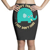 an elephant never cares Pencil Skirts