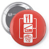 v2 eat sleep poker Pin-back button