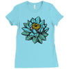 lotus flower Ladies Fitted T-Shirt