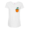 plankton pocket Maternity Scoop Neck T-shirt
