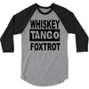 whiskey tango foxtrot 3/4 Sleeve Shirt