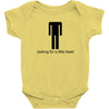 offensive t shirt lookng for a little head rude tee funny shirt Baby Onesie