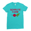 schrute farm Ladies Fitted T-Shirt