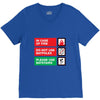 bat safety V-Neck Tee
