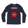 Superhero On The Way Long Sleeve Shirts