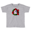 christmas wreath bluebie bust by bluekazenate Toddler T-shirt