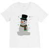 christmas snowman V-Neck Tee