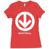 montreal metro Ladies Fitted T-Shirt