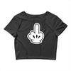 ski glove Crop Top