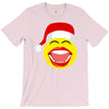 santa laughing smiley T-Shirt