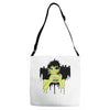 zombie burger 2 Adjustable Strap Totes
