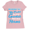 Grandpop Was Created because Grankids Need Real Heroes Ladies Fitted T-Shirt