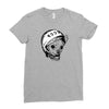 Astronaut Dog Ladies Fitted T-Shirt