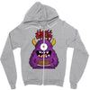 happy birthday monster Zipper Hoodie