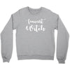 feminist witch Crewneck Sweatshirt