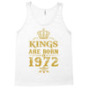 kings are born in 1972 Tank Top