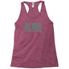 blink if you want me Racerback Tank