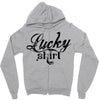 lucky shirt Zipper Hoodie