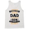Super Cool Dad Of A Freaking Awesome Son Tank Top