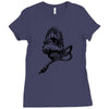 scream microphone Ladies Fitted T-Shirt