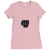 Dog2 Ladies Fitted T-Shirt