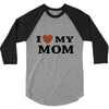i love my mom 3/4 Sleeve Shirt