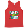 papa's little fishin buddy Tank Top