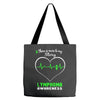 lymphoma awareness story Tote Bags