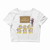 ninja school Crop Top