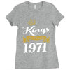kings are born in 1971 Ladies Fitted T-Shirt