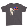 Astronaut Celebrating Independence  Day at 1776 Youth Tee