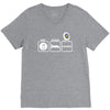 eat sleep archery V-Neck Tee