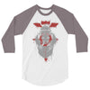 fullmetal stencil 3/4 Sleeve Shirt