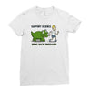 bring back dinosaurs Ladies Fitted T-Shirt