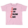 saved with amazing grace Toddler T-shirt
