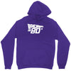 back to the 80's, funny retro Unisex Hoodie