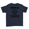 Super February Girl Youth Tee