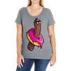 stickers Ladies Curvy T-Shirt