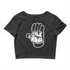 talk to the hand Crop Top