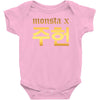 Monsta X Baby Onesie
