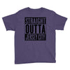 straight outta jersey city Youth Tee