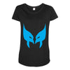 wolverine mask x men avengers marvel comics gift Maternity Scoop Neck T-shirt