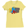 lego guy Ladies Fitted T-Shirt