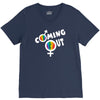 coming out V-Neck Tee