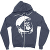 astronaut monkey Zipper Hoodie