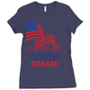 I Have an American Dream Ladies Fitted T-Shirt