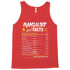 August Girl Facts Leo Tank Top