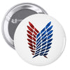Titan Logo Pin-back button