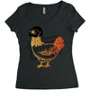 Pubg Military Chicken T-Shirt Women's Triblend Scoop T-shirt