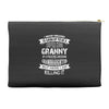 Super Cool Granny Of A Freaking Awesome Granddaughter Accessory Pouches